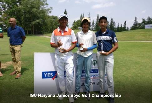 IGU Haryana Junior Boys Golf Championship